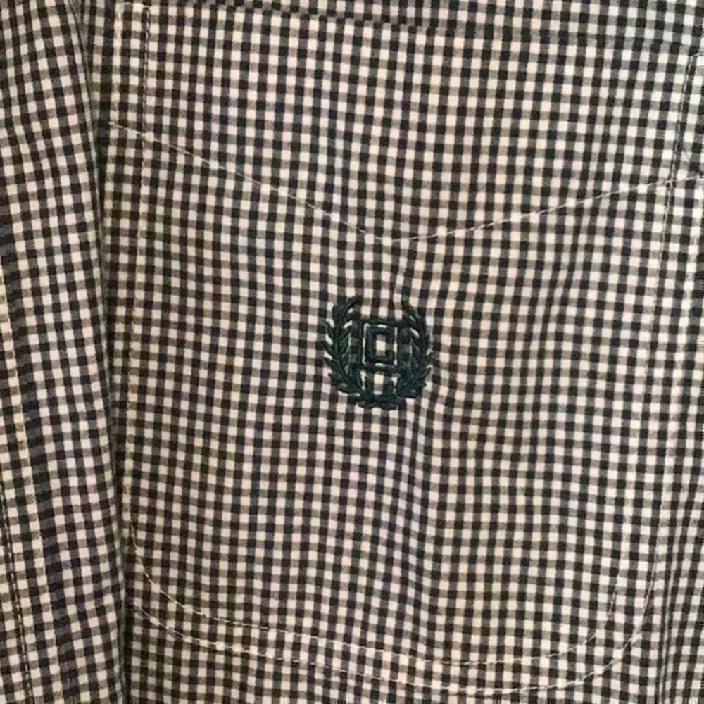 Chaps long sleeved buttoned down durable office work shirt in size xlg - Picture 2 of 6